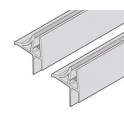 Horizontale Dichtungen für YOUNG 1BS Kabine (l. 520mm, Paar)