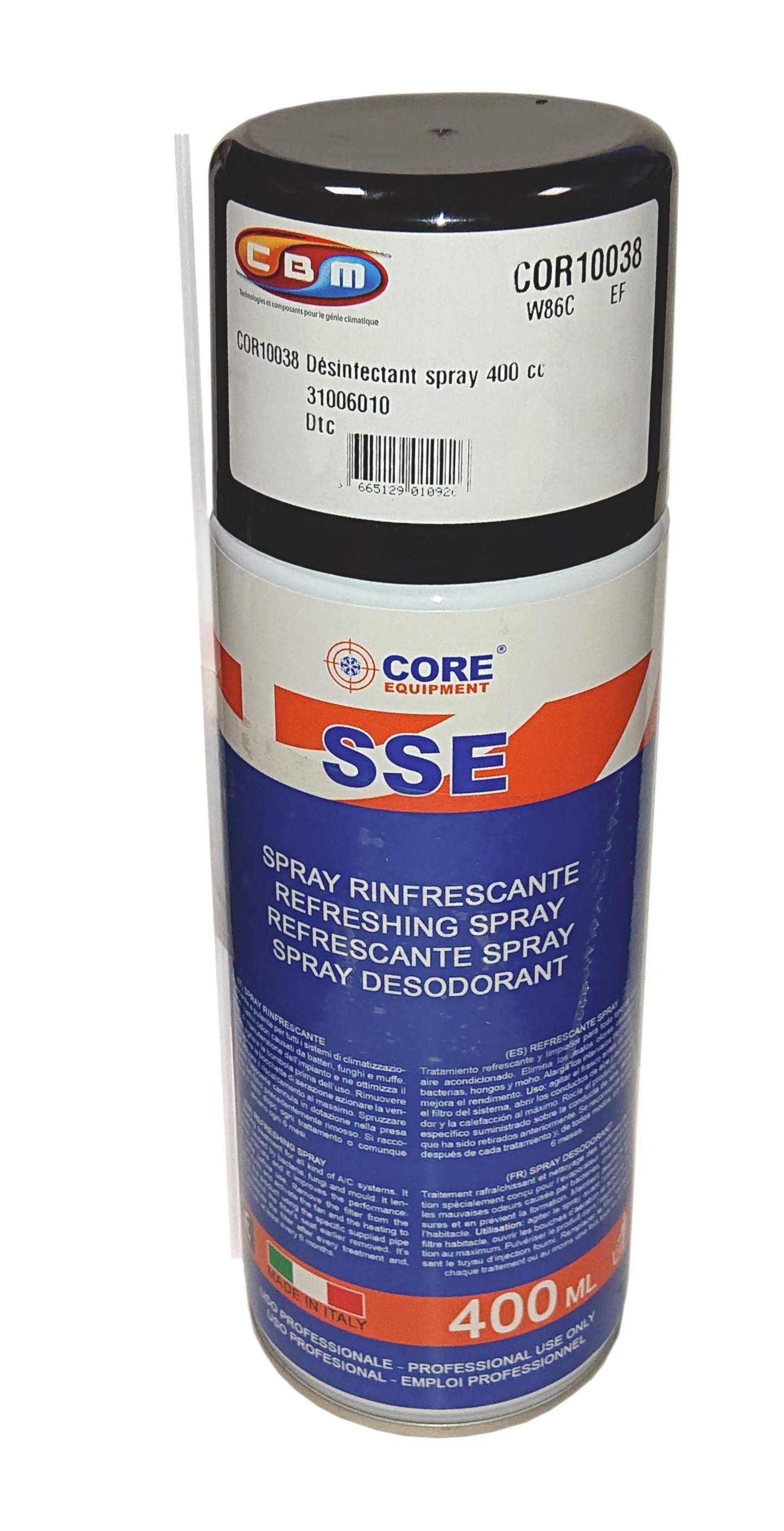 Disinfettante antibatterico per evaporatore e filtro split