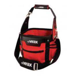 Textile bucket bag with tool holder - Virax - Référence fabricant : 382655