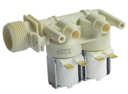 Válvula de doble solenoide 1E-2U 7LT para Indesit