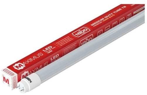 T8 led light tube 120cm, 3000K, G13