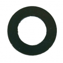 Washer 3 mm thick for hinge diameter 16mm, black, 4 pieces