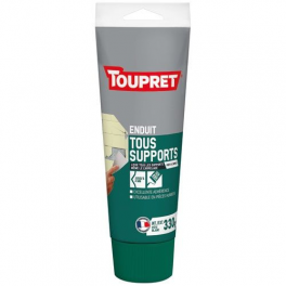 Enduit tous supports pour intérieur et extérieur, 330g, blanc - TOUPRET - Référence fabricant : 546053