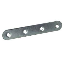 Conector de punta redonda, acero galvanizado, L120xH15xEP2 mm - CIME - Référence fabricant : 51713