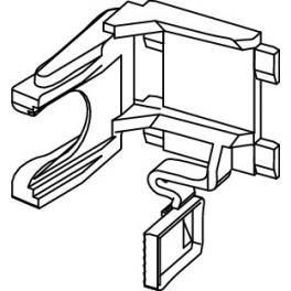 Schwimmerventilhalterung für Uni Tank , 17 mm, 3/8", bis 2019 - TECE - Référence fabricant : 9820372