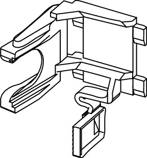 Schwimmerventilhalterung für Uni Tank , 17 mm, 3/8", bis 2019