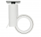 Roulette pivotante rotola blanche, 47x47 mm, D. 65 x H.80 mm, entraxe 35x35mm - CIME - Référence fabricant : INTRO54649