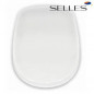  Saddle seat Marly 1 white, horizontal fixation (00100861)