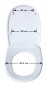  Saddle seat Marly 1 white, horizontal fixation (00100861)