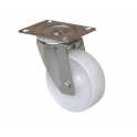 PORT-ROLL castor D.50 mm, swivel plate 67x48 mm, height 67 mm