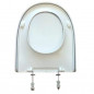 Toilet seat ROYAN CLICO White