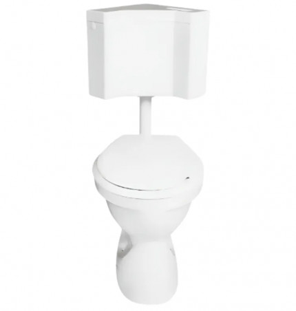 Réservoir WC d\'angle semi bas apparent , 3 à 6 litres