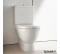 Abattant pour WC de marque DURAVIT, modèle STARK 3. - ESPINOSA - Référence fabricant : COIABSTARCK3B