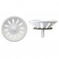 Removable basket White PVC diameter 75mm