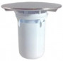 Bung cup for shower tray D.60 with cover