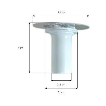 Tasse de bonde pour receveur D.60 à grille