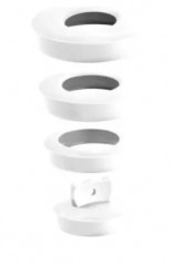 White universal plug WIRQUIN