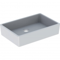 13cm straight-edged sink PUBLICA, 600x500 mm