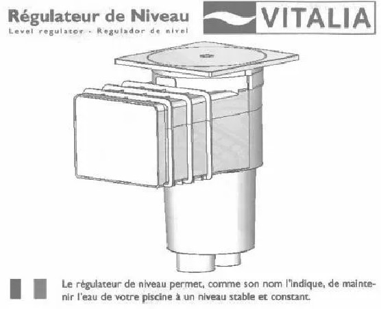 Régulateur de niveau Vitalia seul