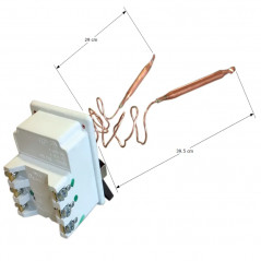 Termostato BTS 370 Bi-Bulb / Tripolar