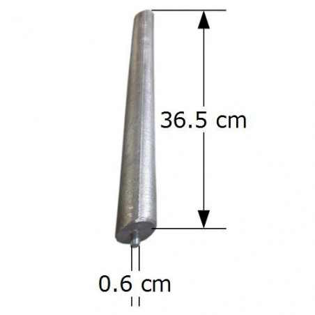 Anode M6 D.26mm Length: 365mm