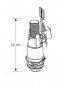 Rondo Double Volume Flush Mechanism