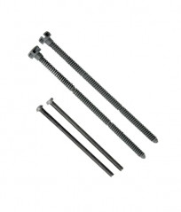 Control shafts for frame plate 500