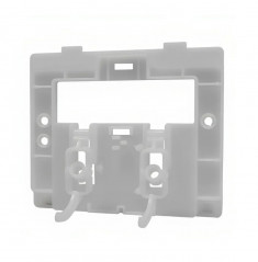 Base unit with arm for back plate