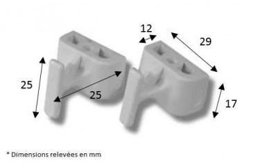 Haken für Schiebetür STAR R113