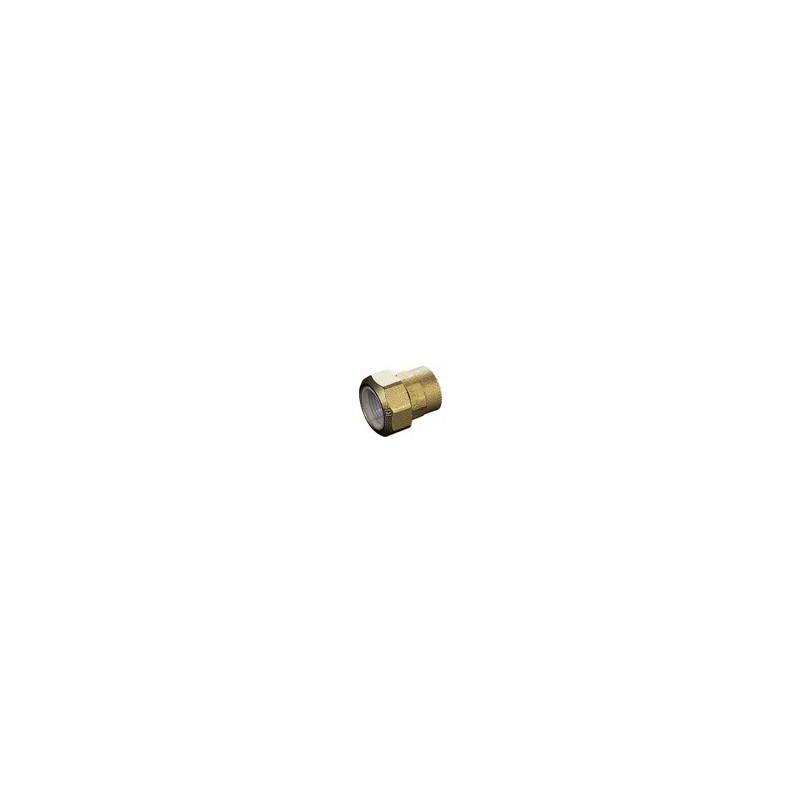 Female coupling 20x27 Brass Presto