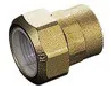 Female coupling 20x27 Brass Presto