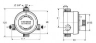  Eurotherm collective thermostatic mixing valve - 20x27 - 1 to 7 showers