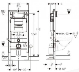 Duofix self-supporting support frame