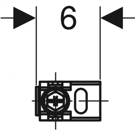 Corner mounting set for Duofix