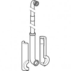 3-part pipe with shell