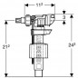 Unifill float valve for concealed tank