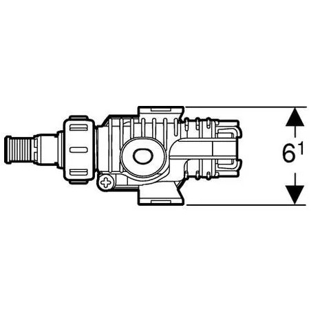 Unifill-Schwimmerventil für eingebaute Tanks