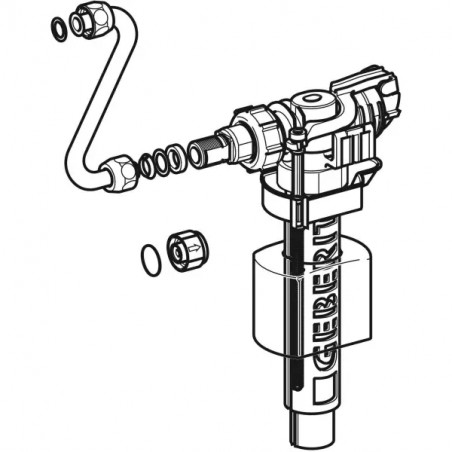 Unifill-Schwimmerventil für eingebaute Tanks