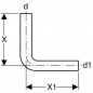 Single flush elbow for low flush