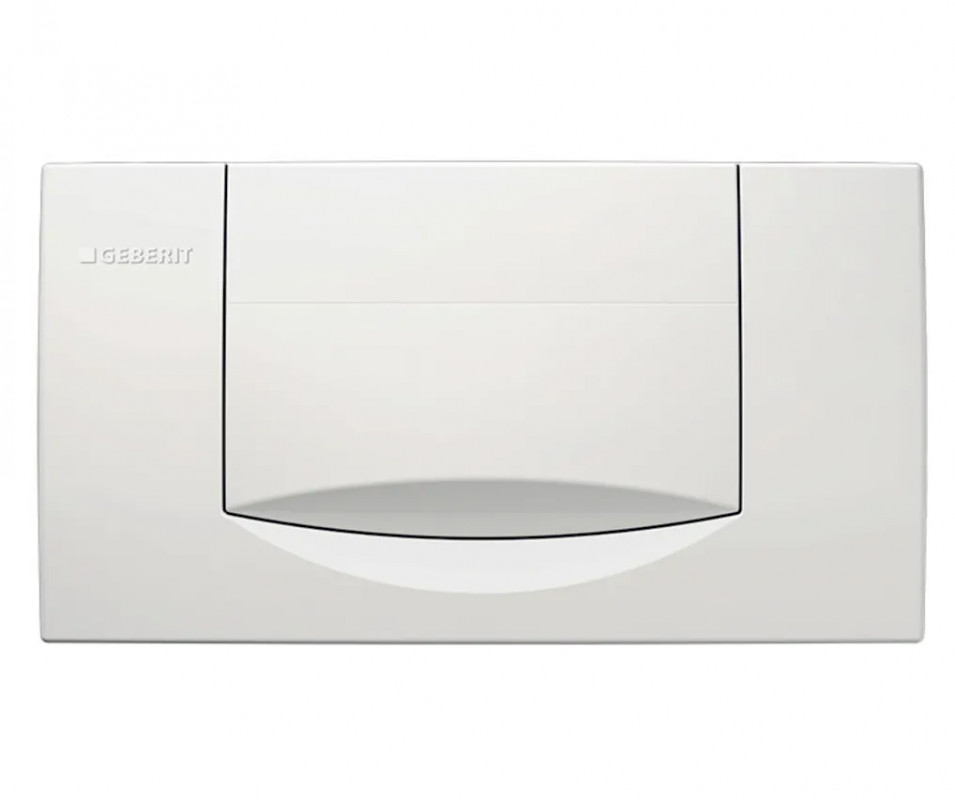 Plaque de commande WC Geberit 200F pour rinçage interrompable,