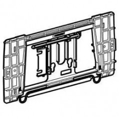 Supporting frame for Twinline faceplate