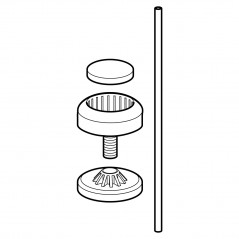  GEBERITNemo mechanism knob