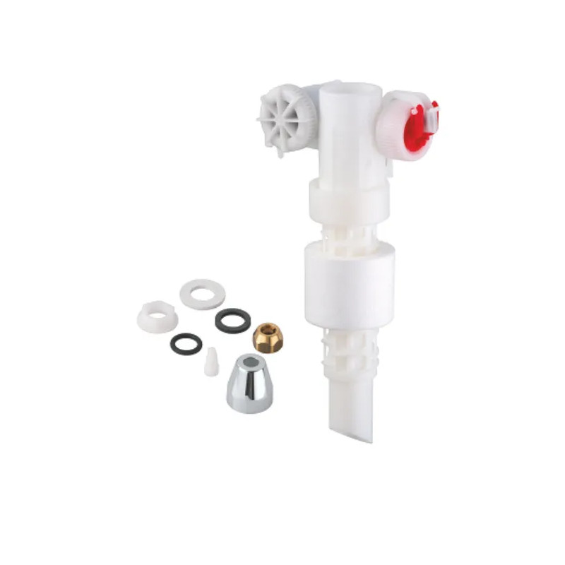 Float valve for concealed cisterns