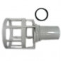 Valve cap for concealed cisterns