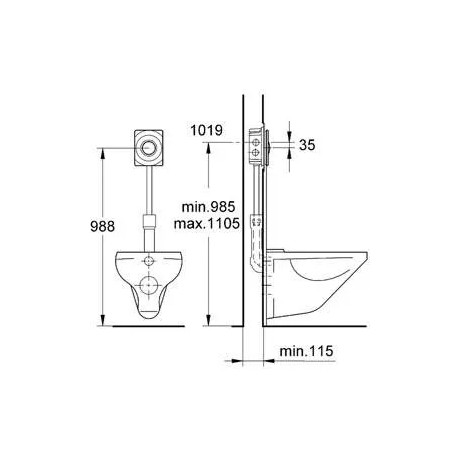 Placa de control ABS 156x197