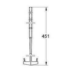 45cm threaded runner