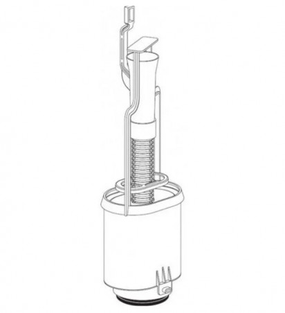 Complete bell for tank 182.0400