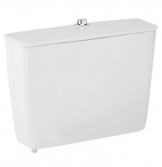 Réservoir WC Porcher Aspirambo simple chasse 6L, porcelaine vitrifiée, livré monté