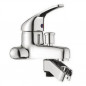 Bath and shower mixer, 6 to 8cm centre distance