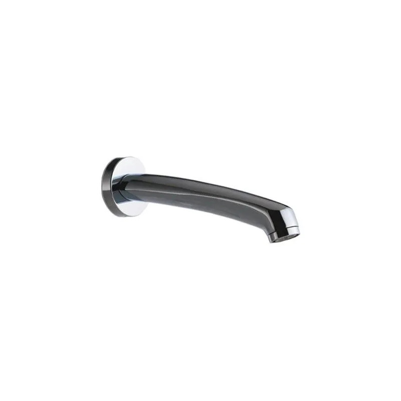 Wall spout 194mm for 0 to 200mm wall